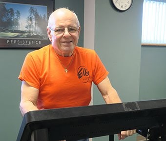 ron a cardiac rehab patient