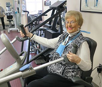 Joan m cardiac rehab patient